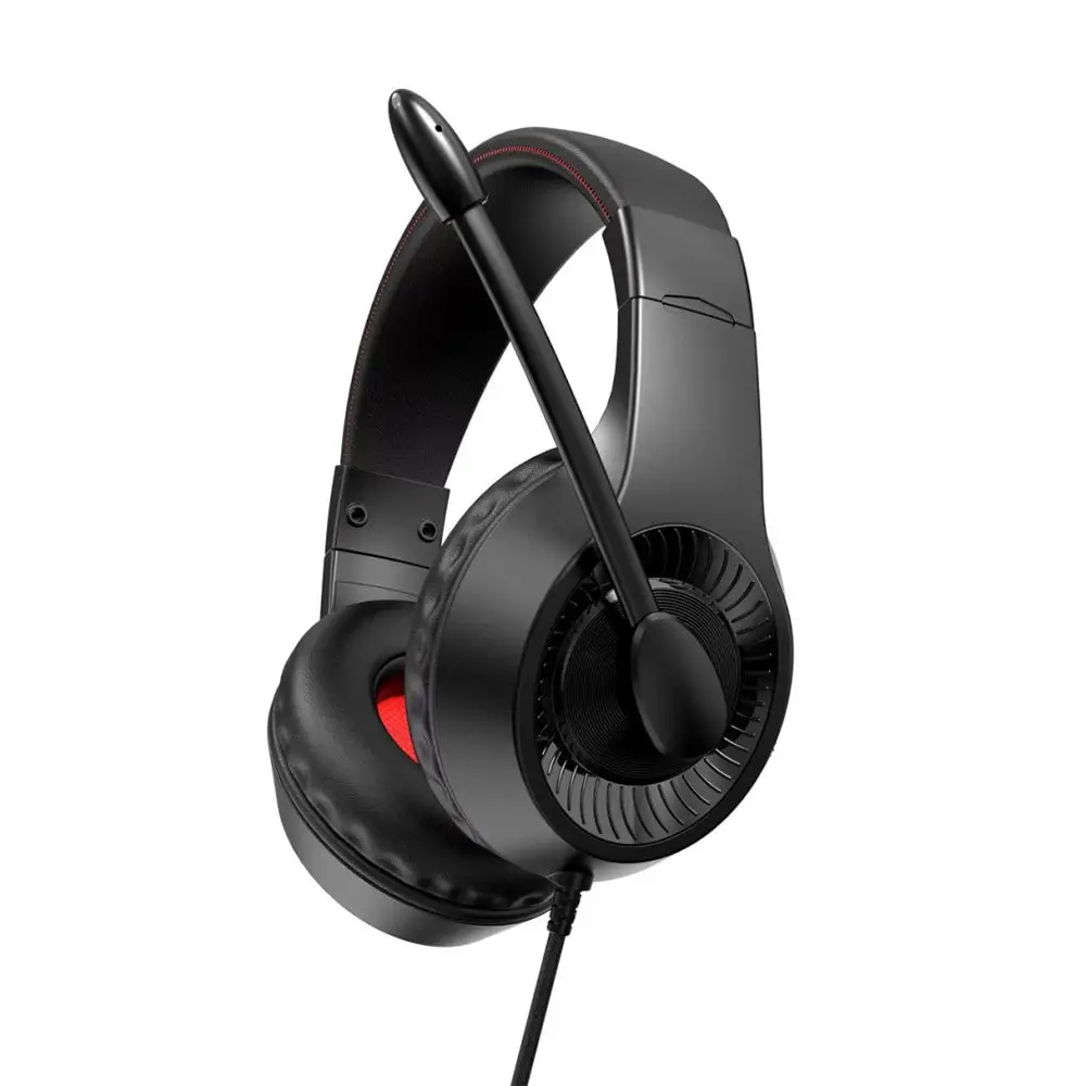 Redragon H130 PELIAS Wired Gaming Headset | 40mm Directional Drivers | Dual 3.5mm Plugs | Omnidirectional Noise-Cancelling Mic | Ear-Cup Volume Control | 20Hz-20kHz | 114+/-3dB | 200g | PC, Mac, PS4, Xbox One, Switch | Black