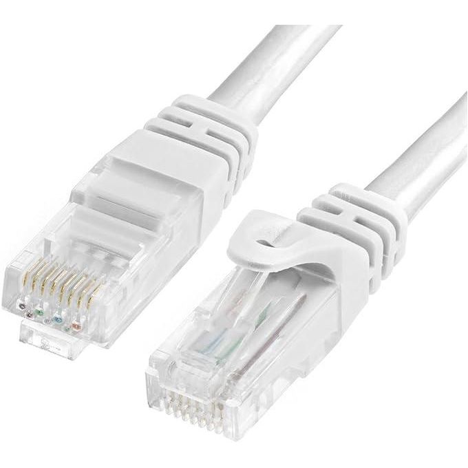 Point Cat6 Network Cable 30 m | Cat 6 UTP · Unshielded | RJ45 to RJ45 | 10/100/1000 Mbps Gigabit Ethernet | PVC Jacket | White