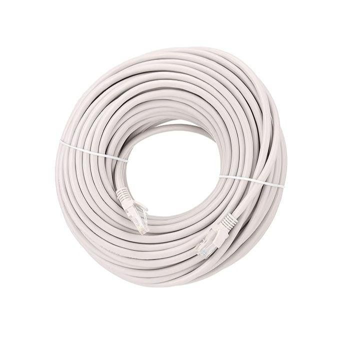 Point Cat6 Network Cable 40 m | Cat 6 UTP · Unshielded | RJ45 to RJ45 | 10/100/1000 Mbps Gigabit Ethernet | PVC Jacket | White