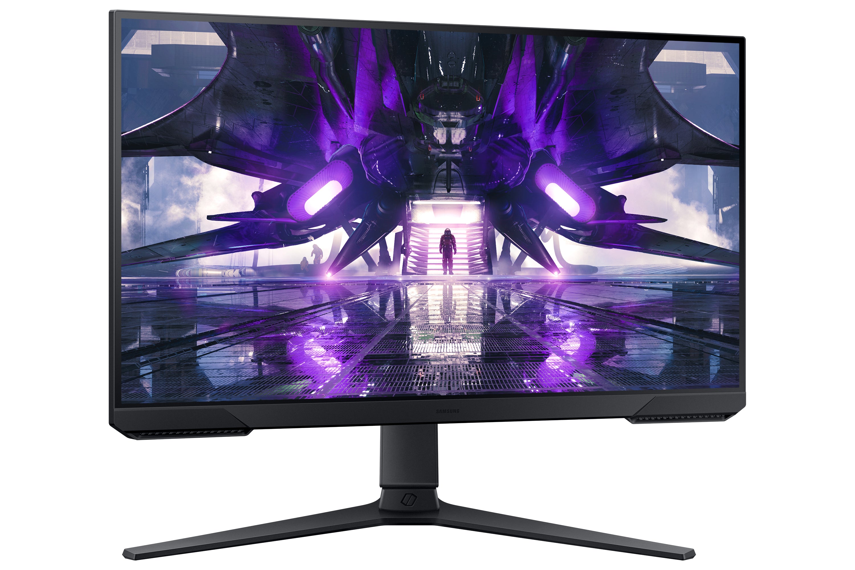 Samsung Odyssey G3 24 24-Inch Gaming Monitor | Full HD 1920x1080 | 165Hz | 1ms | IPS Panel | FreeSync | Black | ملاحظة: بدون قاعدة وريموت