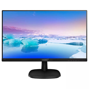 Philips 243V7QDSB 24-Inch Monitor | Full HD 1920x1080 | 60Hz | IPS Panel | HDMI + VGA | Black