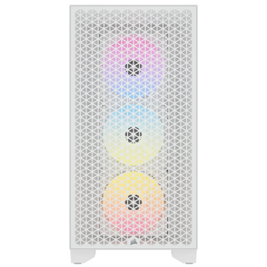 Corsair 3000D RGB White | ARGB Fans | White | Desktop PC