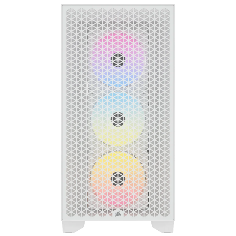 Corsair 3000D RGB White | ARGB Fans | White | Desktop PC