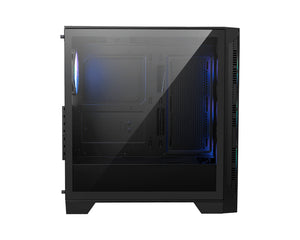 MSI MAG Forge 320R Airflow PC Case | ATX Mid Tower | Tempered Glass | ARGB Fans
