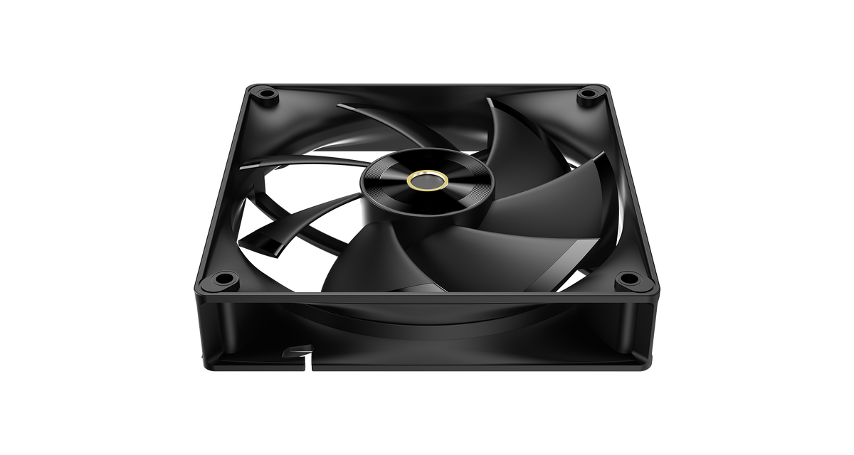 Ocypus Delta F12 BK 3-in-1 Case Fan | 120mm · 3-Pack | PWM 500-2000 RPM · 73 CFM | 4.3 mmH2O · ≤29 dBA · Hydraulic Bearing | Black