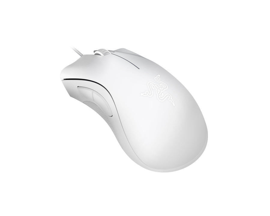 Razer DeathAdder Essential White Edition Gaming Mouse | True 6400 DPI Optical · 220 IPS · 30G | 5 Programmable Buttons |