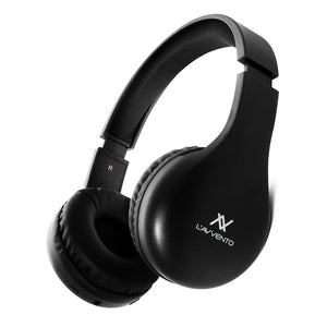 L'avvento HP11B Bluetooth 5.0 Wireless Headphone | 2 × 40mm Drivers | 300mAh · Up to 10 Hours | Built-in Mic | Bluetooth + 3.5mm Stereo Plug | Black
