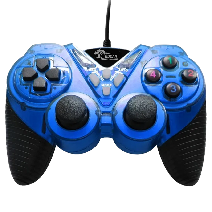 Cougar JB-906 Single Gamepad Controller | Wired USB · Plug and Play | Vibration Feedback | Turbo Function | 12 Function 