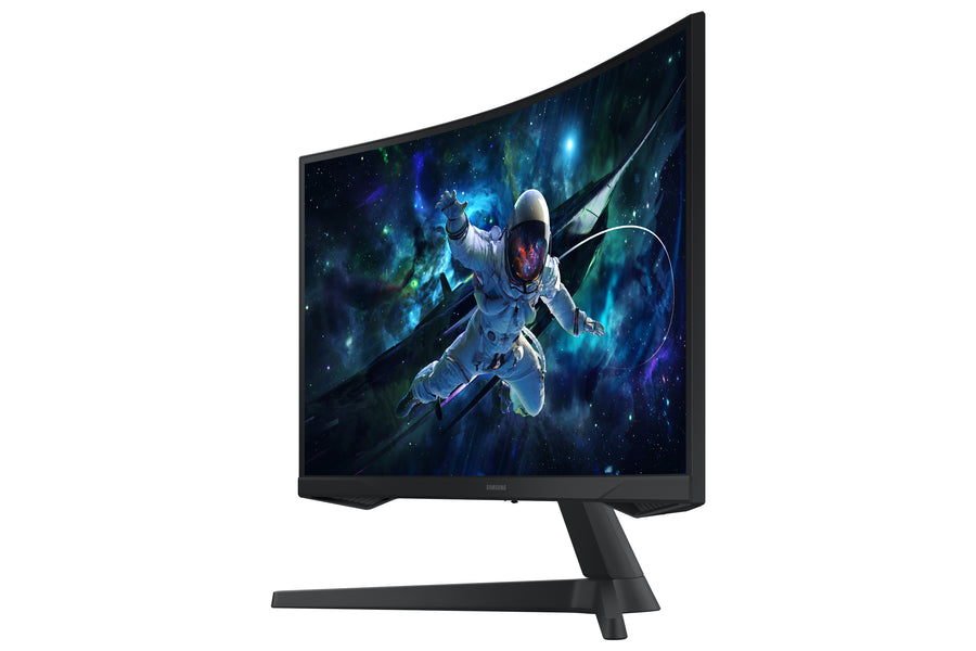 Samsung Odyssey G55C Curved 27-Inch Curved Monitor | VA Panel 000R | HDR10 | FreeSync