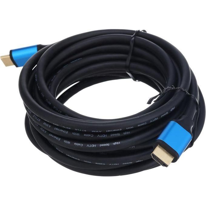 Point HDMI Cable 15 m | High Speed HDMI | 4K Ultra HD Support | PVC Jacket | Black