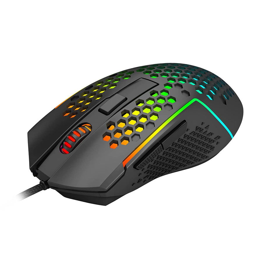 Redragon M987-K Reaping Lightweight Gaming Mouse | 12400 DPI | 30G | 6 Programmable Buttons | Up to 1000 Hz | 55 g Honey