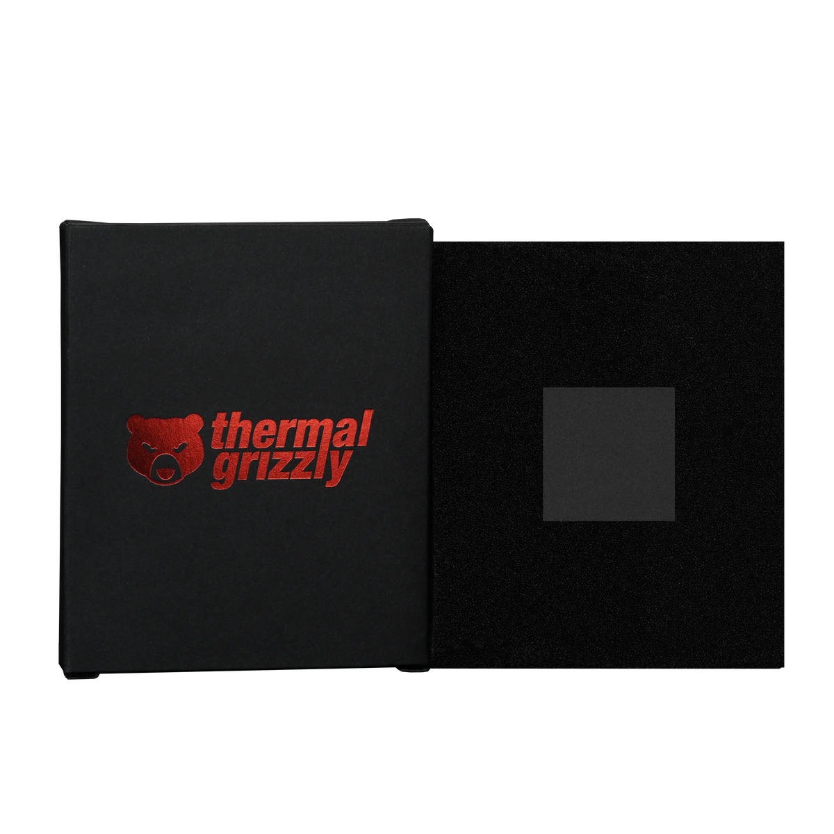 Thermal Grizzly Carbonaut Thermal Pad | 25 × 25 × 0.2 mm | 62.5 W/mK | Carbon Fibre · Electrically Conductive | -250°C to +150°C | Black