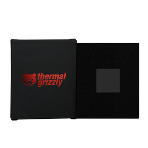Thermal Grizzly Carbonaut Thermal Pad | 25 × 25 × 0.2 mm | 62.5 W/mK | Carbon Fibre · Electrically Conductive | -250°C to +150°C | Black
