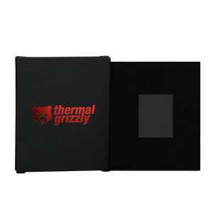 Thermal Grizzly Carbonaut Thermal Pad | 31 × 25 × 0.2 mm | 62.5 W/mK | Carbon Fibre · Electrically Conductive | -250°C to +150°C | Black