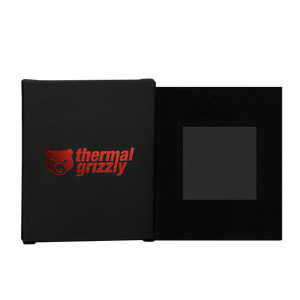 Thermal Grizzly Carbonaut Thermal Pad | 38 × 38 × 0.2 mm | 62.5 W/mK | Carbon Fibre · Electrically Conductive | -250°C to +150°C | Black