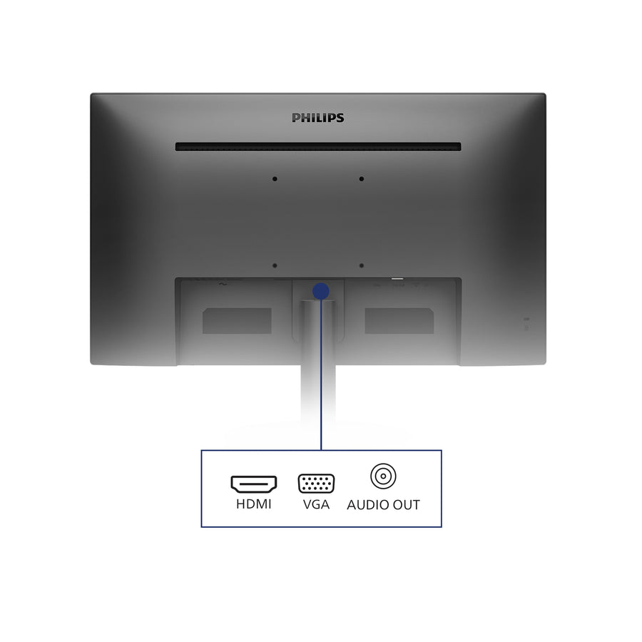 Philips 221V8A 24-Inch Monitor | Full HD | 75Hz | IPS | Adaptive-Sync