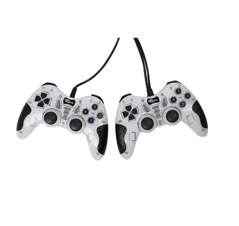 Cougar-EGY 9012 USB Wired Double Gamepad Twin Pack | Wired USB · 1.5 m Cable | Dual Analogue Sticks | Dual-Shock Vibrati