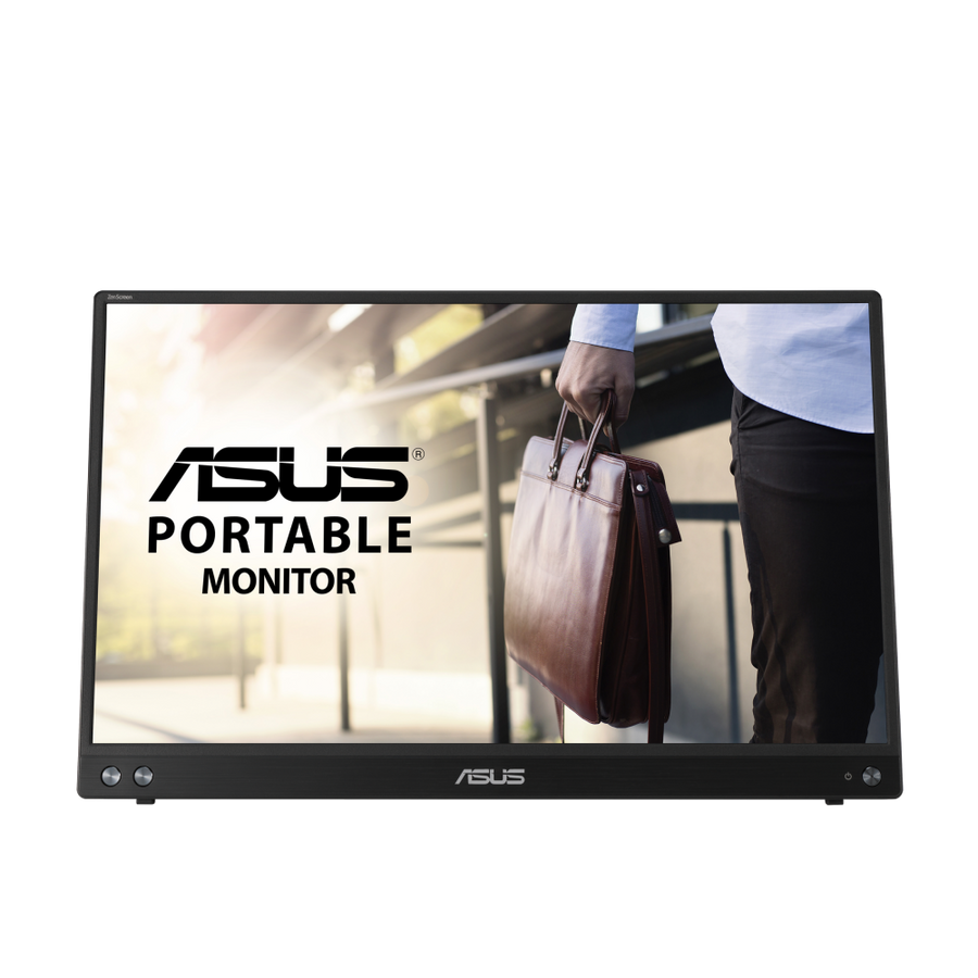 ASUS ZenScreen MB16ACV front view, Full HD 1920x1080 anti-glare IPS panel