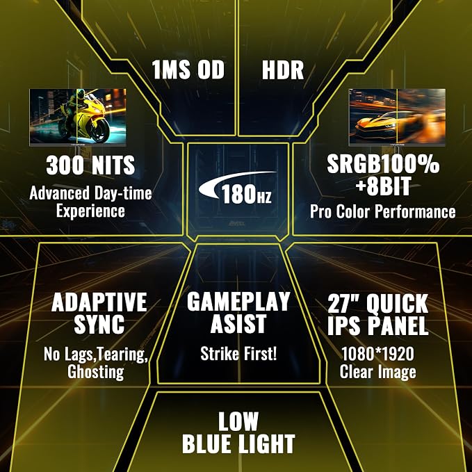 Minifire MFG27F2 27-Inch Gaming Monitor