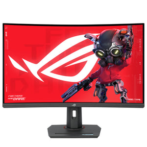 ASUS ROG Strix XG32WCMS 32-Inch Curved Gaming Monitor | QHD | 280Hz | 1ms GTG | Fast-VA Panel | DisplayHDR 400 | Adaptive-Sync + ELMB Sync