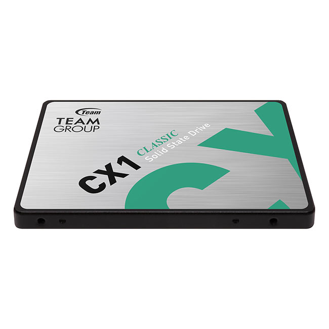 TEAMGROUP CX1 240GB Internal SSD | SATA III 6Gb/s · 2.5-inch | Up to 520MB/s Read · 430MB/s Write | >80TBW · MTBF 1,000,000 Hours | 3-Year Limited Warranty
