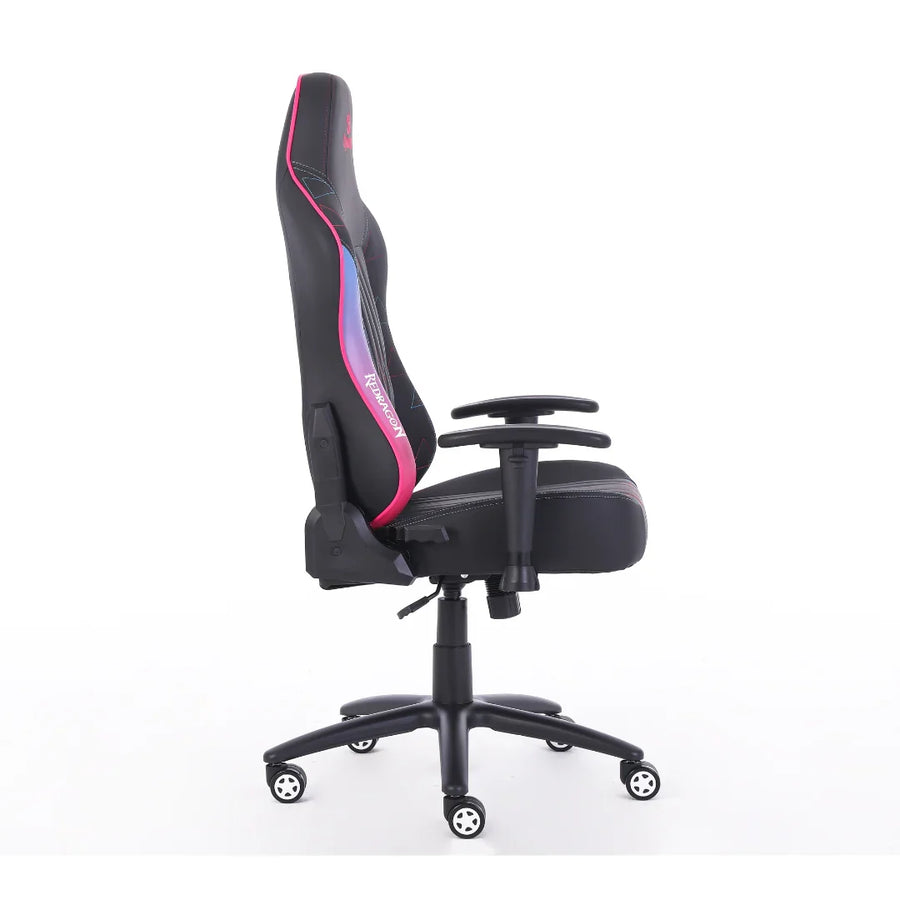 Redragon Burnout C212 Gaming Chair | PVC Leather · 1.2mm Steel Frame | Class 4 Gas Lift · 100mm Travel | 2D Armrests · B