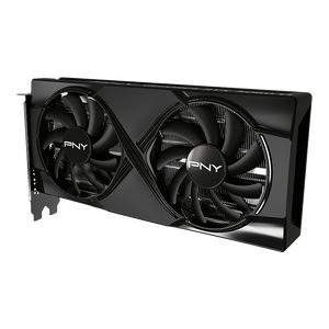 PNY GeForce RTX 5060 Ti 16GB Overclocked Dual Fan Graphics Card | 16GB GDDR7 · 128-bit · 448 GB/s | 2692 MHz Boost · 4608 CUDA Cores | PCIe 5.0 x8 · HDMI 2.1b · 3× DisplayPort 2.1b | Black