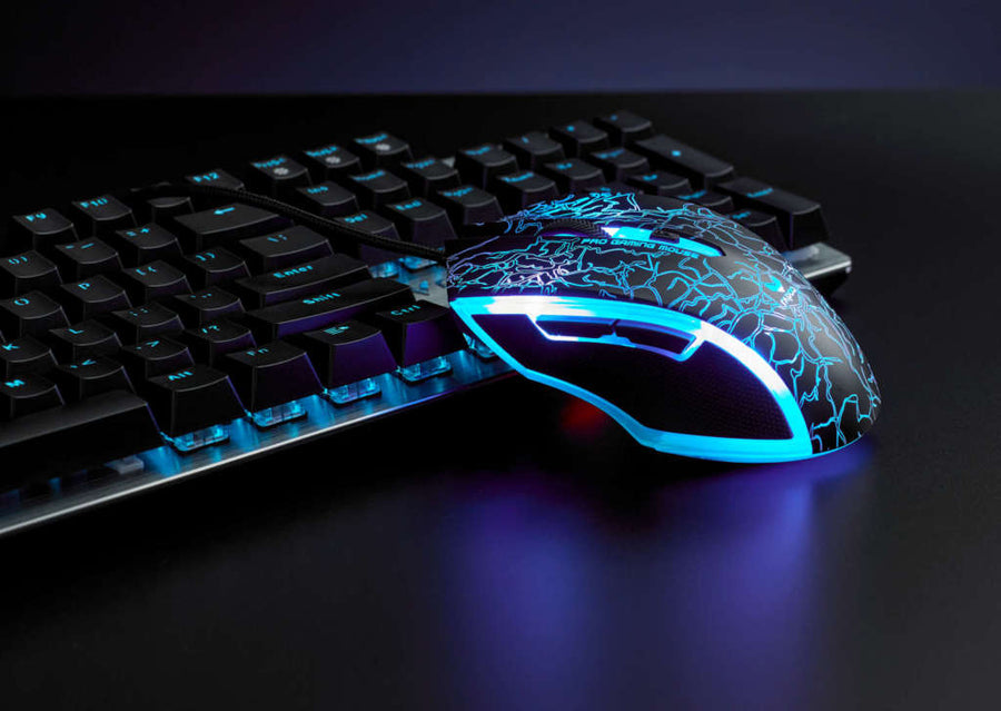 Rapoo V20S Gaming Optical Mouse | 500-3000 DPI · VPRO Gaming Sensor | 1000 Hz Polling · 6400 FPS | 5 Programmable Button