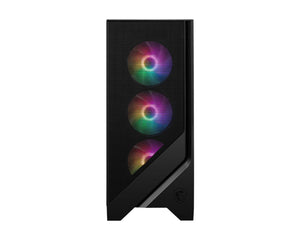 MSI MAG Forge 120A Airflow PC Case | Micro-ATX | Tempered Glass | ARGB Fans | Mesh Front