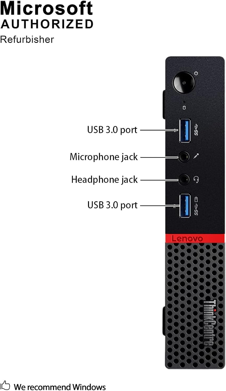 Lenovo Mini PC | Intel Core i7 6700 | 1000GB SSD