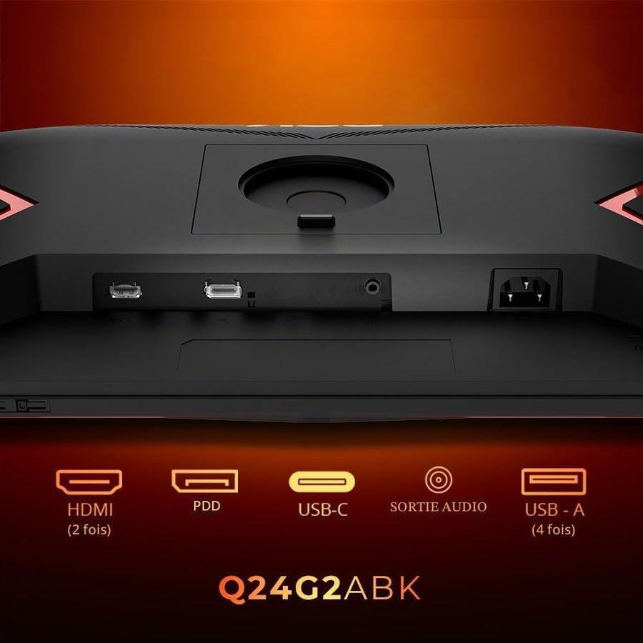 AOC Q24G2A 24-Inch Gaming Monitor | QHD 2560x1440 | 165Hz | IPS Panel