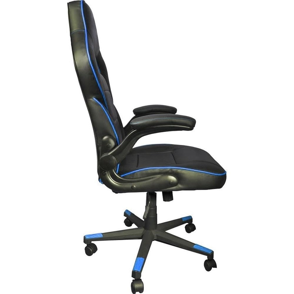 Redragon C501 Assassin Gaming Chair | PU Leather · Plywood + Metal Frame | 90°–180° Recline · 210° Tilt | 2D PU-Padded Armrests | Class 3 Gas Lift · 350mm Nylon Base | 150kg | Black · Blue