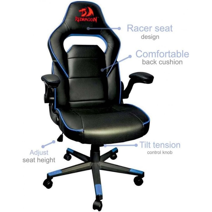 Redragon C501 Assassin Gaming Chair | PU Leather · Plywood + Metal Frame | 90°–180° Recline · 210° Tilt | 2D PU-Padded A