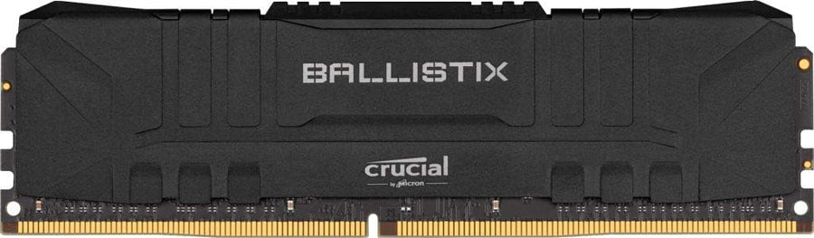 Crucial Ballistix DDR4 16GB Kit (2x8GB) Black | 3200MHz CL16-18-18-36 | Intel XMP 2.0 | Micron E-Die | Anodized Aluminum Heat Spreader | AMD Ryzen Compatible | 1.35V Low-Voltage | Performance Gaming Memory at Mainstream Pricing