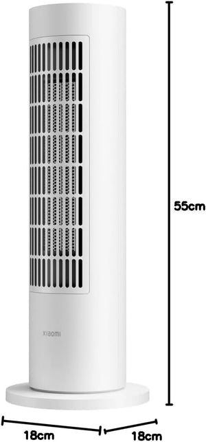 Xiaomi Smart Tower Heater Lite EU, 2000W Ceramic PTC Heating, 70° Oscillation, Silent Operation, Smart App & Voice Control