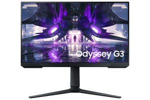 Samsung Odyssey G3 24 24-Inch Gaming Monitor | Full HD 1920x1080 | 165Hz | 1ms | IPS Panel | FreeSync | Black | ملاحظة: بدون قاعدة وريموت