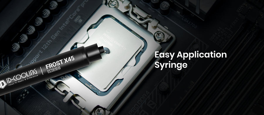 ID-COOLING FROST X45 Thermal Paste | 15.2 W/m·K · 4 g | Thermal Resistance 0.03 °C·cm²/W | Viscosity 140 Pa·s · Density 