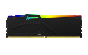 Kingston FURY Beast Schwarz RGB 16GB) PC Case | ARGB Fans | Black