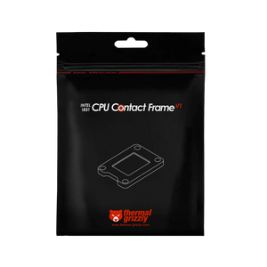 Thermal Grizzly CPU Contact Frame Intel 1851 V1 | LGA1851 · Intel Core Ultra 200 Series | Anodised Aluminium | Hex + Torx T20 Keys Included | Black