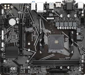 GIGABYTE A520M S2H | AMD AM4 Micro-ATX Motherboard | DDR4 5100+ | PCIe 3.0 | NVMe M.2 | Triple Display Output (HDMI/DVI-D/D-Sub) | Gigabit LAN | RGB Fusion 2.0 | For Ryzen 3000/4000/5000 Series