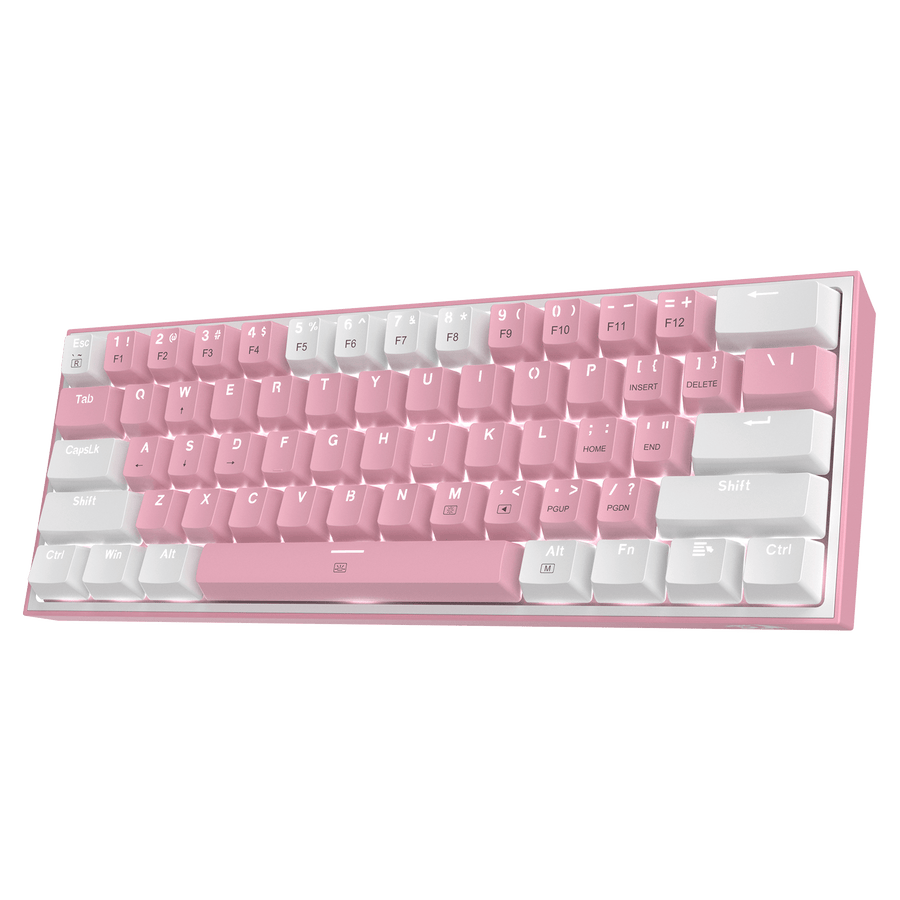Redragon K617 Fizz - White / Pink