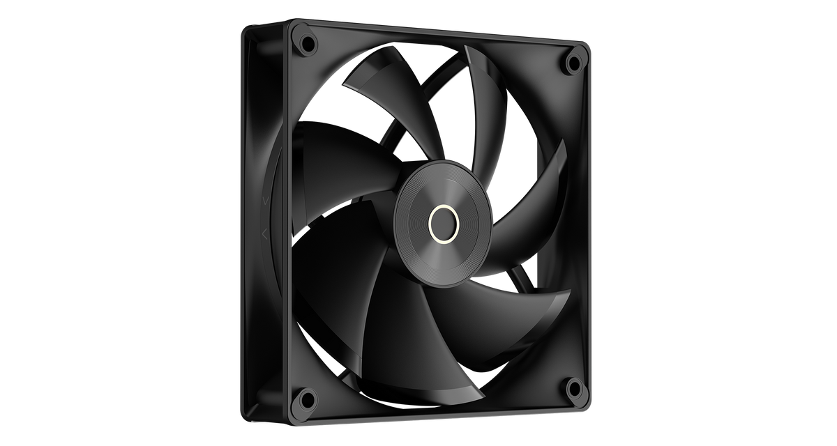 Ocypus Delta F12 BK 3-in-1 Case Fan | 120mm · 3-Pack | PWM 500-2000 RPM · 73 CFM | 4.3 mmH2O · ≤29 dBA · Hydraulic Bearing | Black
