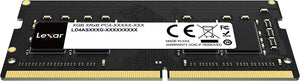 Lexar 8GB DDR4-3200 SODIMM Laptop Memory PC4-25600 / PC4-3200AA No Box | CL22 | 1.2V | 260-Pin Non-ECC Unbuffered | Single-Rank | Notebook RAM Upgrade | Intel + AMD | Plug & Play