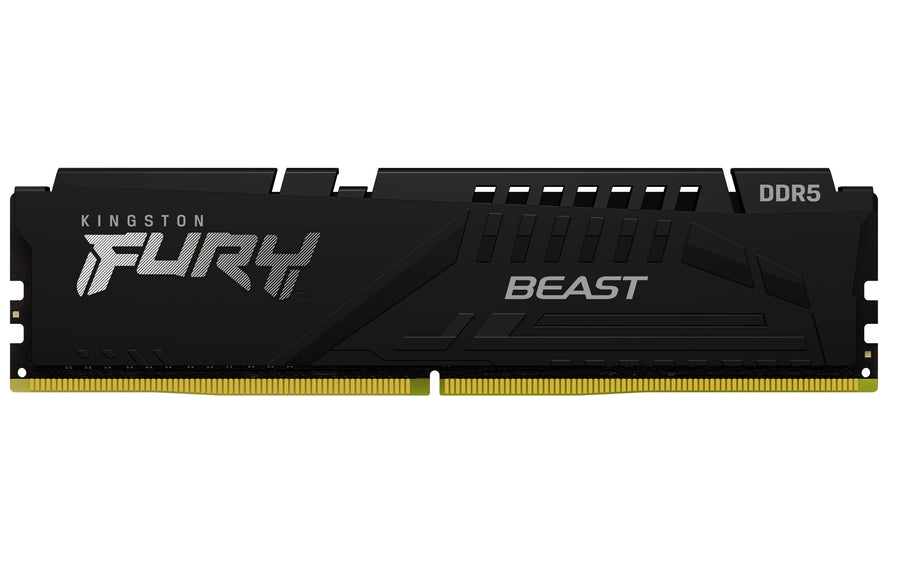 Kingston Fury Beast 32GB (2x16GB) DDR5 6000MHz Desktop Memory | Black