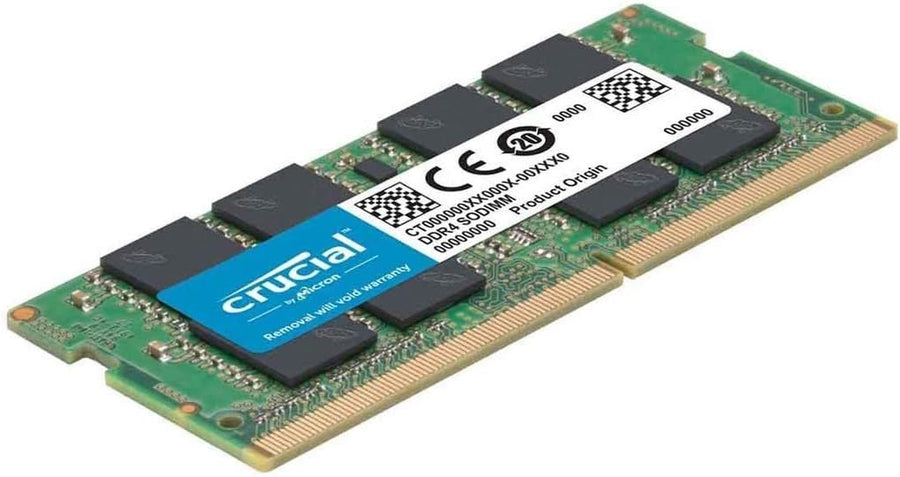Crucial Basics 8GB DDR4-2666 SODIMM Laptop Memory CB8GS2666 | PC4-21300 | CL19 | 1.2V | 260-Pin Non-ECC Unbuffered | Single-Rank | Notebook RAM Upgrade | Intel + AMD Compatible | Plug & Play