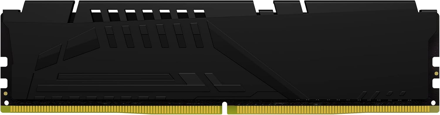 Kingston FURY Beast DDR4 8GB Single Stick (1x8GB) Black | 3200MHz CL16-18-18 | Intel XMP 2.0 + AMD Ryzen Ready | Plug-N-Play 2666MHz | 1.35V | Low-Profile Aluminum Heat Spreader | Genuine Single Module | Universal DDR4 Compatibility