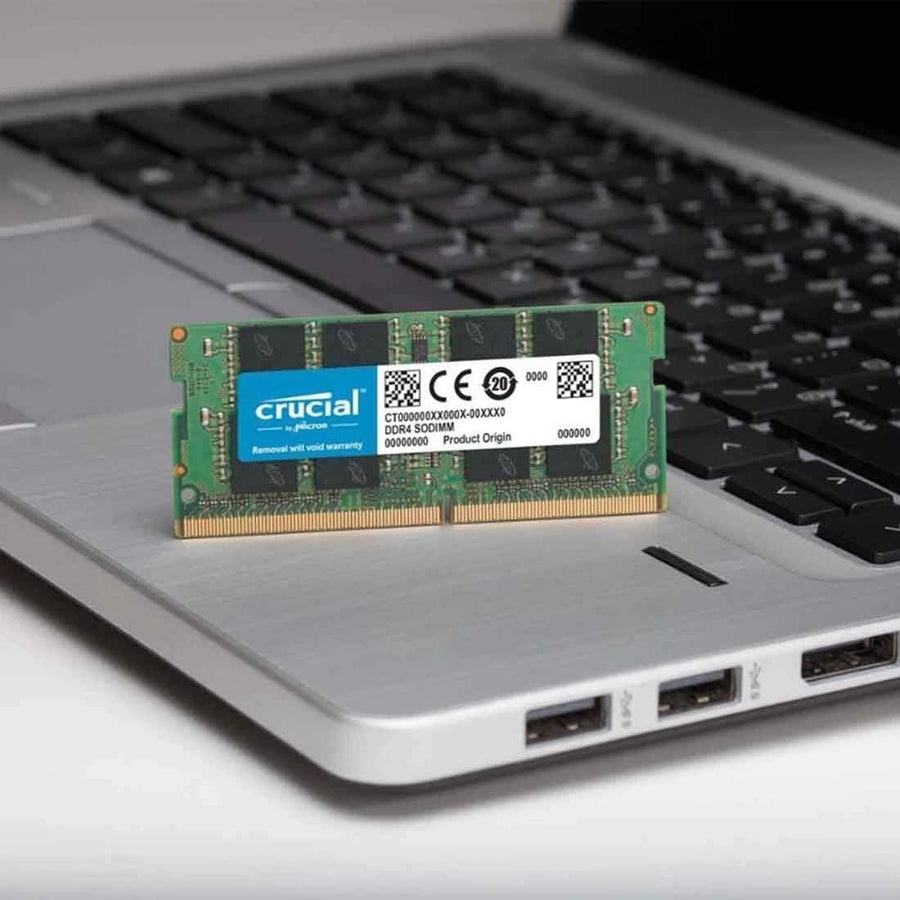 Crucial Basics 8GB DDR4-2666 SODIMM Laptop Memory CB8GS2666 | PC4-21300 | CL19 | 1.2V | 260-Pin Non-ECC Unbuffered | Single-Rank | Notebook RAM Upgrade | Intel + AMD Compatible | Plug & Play