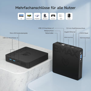 BMAX Mini PC | WiFi + Bluetooth | ملاحظة: Z000001004216