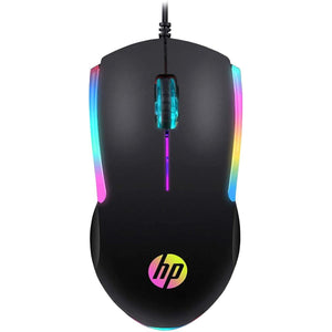 HP M160 843W8AA Wired Gaming Mouse | USB Wired · Optical Sensor | 1000 DPI | 3 Buttons · Up to 3 Million Clicks | LED Breathing Backlight | Black