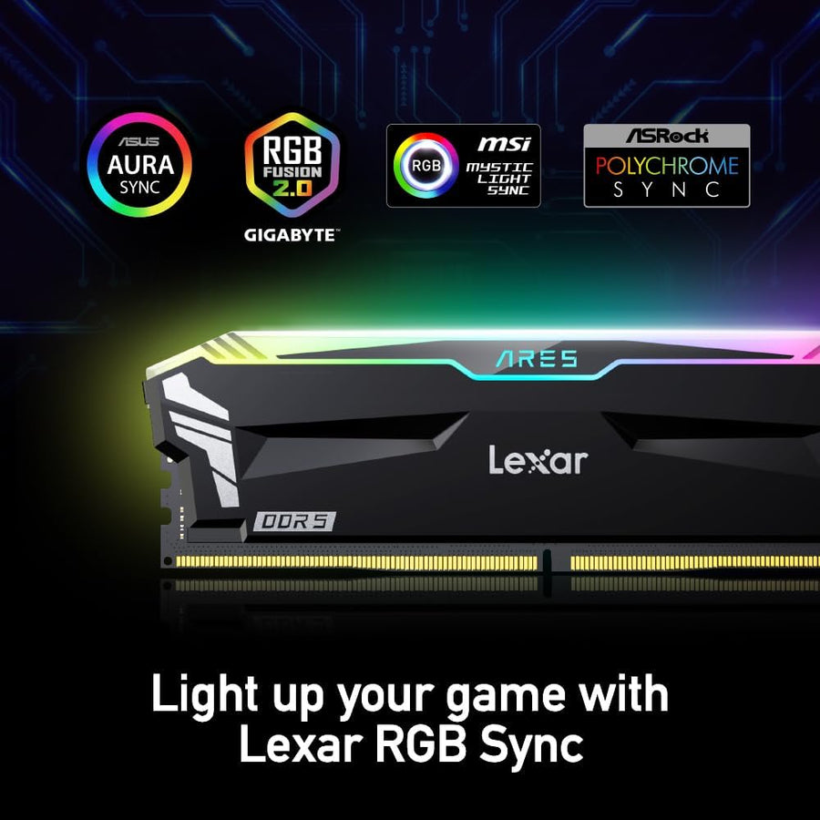 Lexar Ares RGB 16GB 7200MHz Desktop RAM